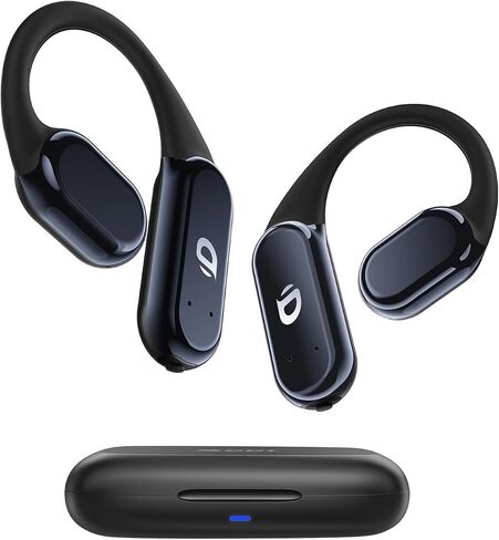 سماعات أذن DEMICEA True Wireless Bone Conduction، سماعات أذن OWS مفتوحة مع خطافات للأذن، بلوتوث 5.3، وقت تشغيل يصل إلى 60 ساعة مع حافظة، IP68، AAC/SBC، لتدريبات اليوغا لركوب الدراجات in Kuwait