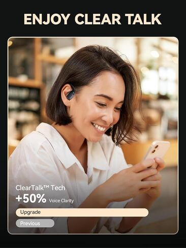 سماعات أذن DEMICEA True Wireless Bone Conduction، سماعات أذن OWS مفتوحة مع خطافات للأذن، بلوتوث 5.3، وقت تشغيل يصل إلى 60 ساعة مع حافظة، IP68، AAC/SBC، لتدريبات اليوغا لركوب الدراجات in Kuwait