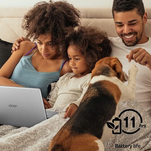 acer Aspire 3 Slim Business Laptop[Windows 11 PRO], 15.6"" Full HD IPS, 6-Core AMD Ryzen 7 5700U (>i7-1255U), WiFi 6, RJ45, HDMI, W/Portable SSD(16GB|512GB SSD), Silver in Saudi Arabia