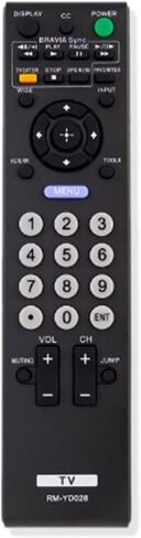 جهاز تحكم عن بعد RM-YD028 RMYD028 جديد متوافق مع تلفزيون Sony LCD KDL-19L5000 KDL-19M4000 KDL-32L504 in Saudi Arabia