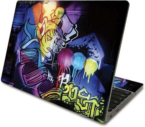 غلاف MightySkins متوافق مع Samsung Chromebook 4 (2021) 11.6 بوصة - Evil Reaper | غطاء ملتف من الفينيل واقٍ ومتين وفريد ​​من نوعه | سهل التطبيق والإزالة وتغيير الأنماط | صنع في الولايات المتحدة الأمريكية in Saudi Arabia