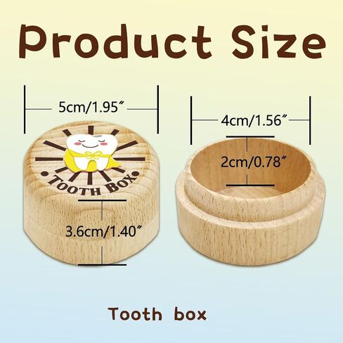 AHANDMAKER First Haircut Keepsake Wooden Baby Girl Hair Box, First Haircut Keepsake, Cute Girl Hair Container Box to Keep the Childhood Memory for Baby Shower Birthday Gift Present in Saudi Arabia