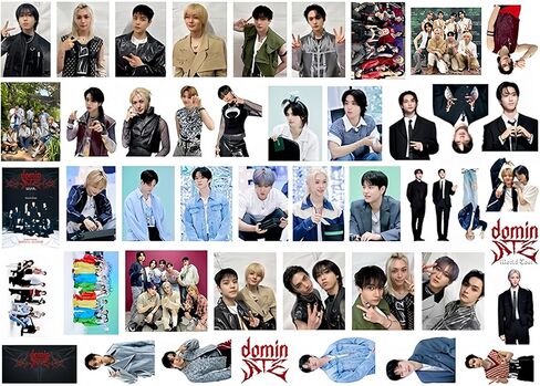 Stray Kids Stickers Pack 92Pcs Stray Kids ATE Album Stickers Stray Kids Domin ATE World Tour Stickers Waterproof Vinyl Decals Stray Kids Stickers for Water Bottles Scrapbook Laptop Stray Kids Merch in Kuwait