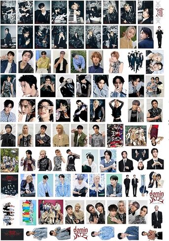 Stray Kids Stickers Pack 92Pcs Stray Kids ATE Album Stickers Stray Kids Domin ATE World Tour Stickers Waterproof Vinyl Decals Stray Kids Stickers for Water Bottles Scrapbook Laptop Stray Kids Merch in Kuwait