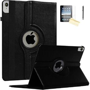 Case for iPad Air 6 11-inch (M2 2024)/ 10.9 inch Air 5 2022 /Air 4 2020, Rotating Stand Smart Magnetic Cover Air 6th/5th/4th Generation A2588 A2589 A2316 A2324 A2072 (Butterfly Flower)
