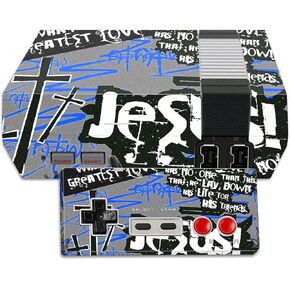 MightySkins Skin Compatible with Nintendo NES Classic Edition wrap Cover Sticker Skins Love Jesus