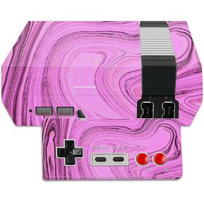 MightySkins Skin Compatible with Nintendo NES Classic Edition wrap Cover Sticker Skins Pink Thai Marble