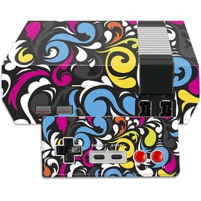 MightySkins Skin Compatible with Nintendo NES Classic Edition wrap Cover Sticker Skins Swirly