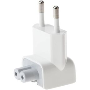 AC Adapter Europe Plug, Converter Travel Charger Adapter for Mac Book Mac/Book/Phone/Pod AC Power Adapter (2 -Pack)