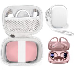 CaseSack Case for bmani Wireless Earbuds Bluetooth Headphones (Light Purple)