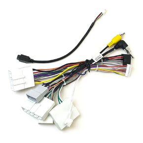 Radio Wiring Harness Kit Compatible with Niss-an Murano Pathfinder Xterra Altima X-Trail Rogue 16Pin Stereo Receiver Cable Connector Kit