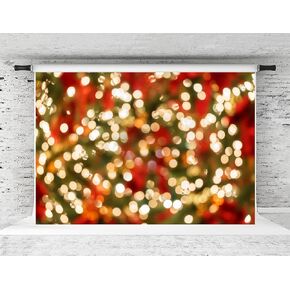 Kate 10×8ft Christmas Bokeh Backdrop for Photography Microfiber Colorful Spots Holiday Party Decorations Glitter Christmas Photo Backdrop