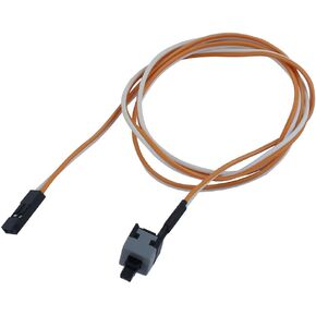 uxcell 1 Pack Desktop Computer Case Motherboard Reset Switch Power Cord PC Power Button Switch Power SW Cable 20.1-inch