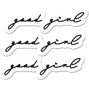 | Girl's Kindle Stickers (3 Pcs) - Strong Adhesive, Kindle Smut Stickers Size 3" Wide - Perfect Smut Book Stickers for Laptops, Tumblers etc.