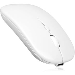 UrbanX Bluetooth Rechargeable Mouse for Pavilion 15.6" Laptop Bluetooth Wireless Mouse Designed for Laptop/PC/Mac/iPad pro/Computer/Tablet/Android Midnight Black