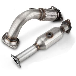 KAX Catalytic Converter Stainless Steel Compatible With 2005-2018 Frontier, 2005-2012 Pathfinder 4.0L, 2005-2015 Xterra 4.0L Replace 16399, 16400, 16467, 16468 (EPA Compliant)