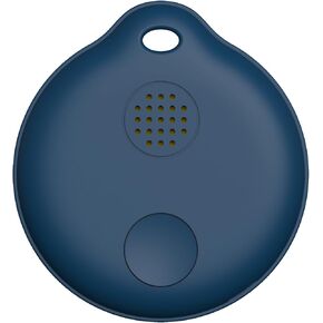 Smart GPS Tracker with Remote Controller WiFi Network and Battery Powered for Key Wallet Pet Find My App (Blue)