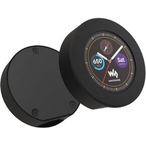 RP2040 MCU Board Onboard 1.28inch Round LCD with CNC Metal Case, 240×240 Pixels 65K IPS LCD Display, Accelerometer and Gyroscope Sensor, Type-C Connector Allows 30x Multi-Function GPIO Pins