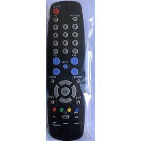 Remote Control BN59-00678A Compatible with Samsung HL61A510J1F HL67A510J1F LN19A330J1H LN19A450C1D LN19A650A1D LN22A330J1D LN22A450C1D LN22A450C1H LN22A650A1D LN26A330J1 LN26A330J1D LN32A300J1D