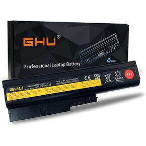 GHU New Battery 48 Wh Replacement 40Y6799 40Y6797 92P1141 Compatible with Lenovo ThinkPad Notebook T60 T500 W500 R500 R60 92P1133 42T4511 42T4504 T500 42T4619 42T4620 40Y6795 R500 SL300 SL400 SL500 in Kuwait