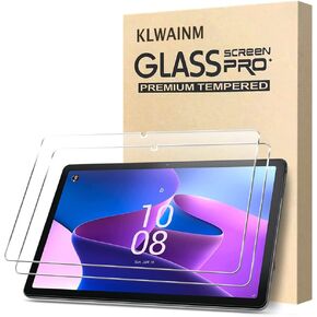 [عبوة من قطعتين] واقي شاشة من الزجاج المقسى للكمبيوتر اللوحي Lenovo Tab M10 Plus الجيل الثالث مقاس 10.61 بوصة مع طبقة حماية شفافة خالية من الفقاعات 2.5D 9H مضادة للخدش وشفافة عالية الدقة in Kuwait