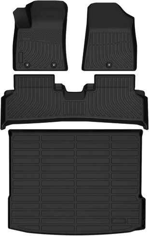 Floor Mats for 2024 Hyundai Kona(No Electric Model) - All Weather Custom Fit for Hyundai Kona Floor Liners with Cargo Liner Accessories in Saudi Arabia
