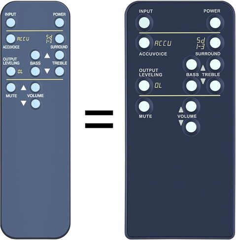 جهاز تحكم عن بعد بديل جديد PZL لمكبر الصوت ZVOX Omni SoundBar AV205 AV157 AV200 in Kuwait