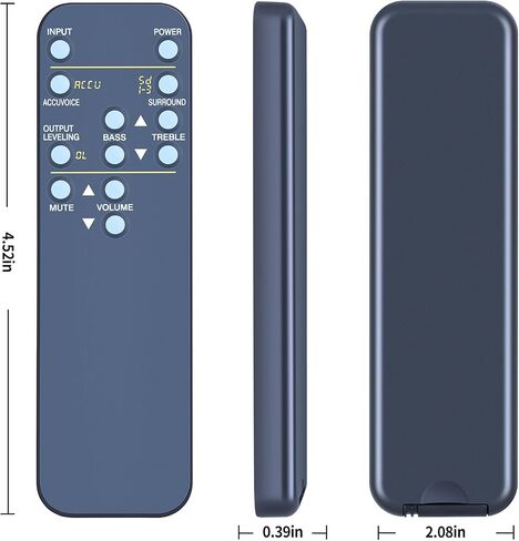 جهاز تحكم عن بعد بديل جديد PZL لمكبر الصوت ZVOX Omni SoundBar AV205 AV157 AV200 in Kuwait