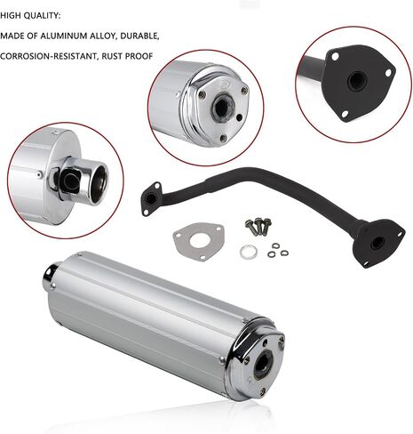 دعامة كاتم صوت عوادم الدراجات النارية مناسبة للدراجات البخارية الصينية GY6 جونواي 125CC 150CC in Kuwait
