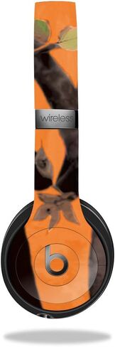 MightySkins Skin Compatible with Beats by Dr. Dre Solo 3 Wireless - Black Camo | Protective, Durable, and Unique Vinyl Decal wrap Cover | Easy to Apply, Remove, and Change Styles | Made in The USA in Saudi Arabia