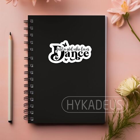(3Pcs) Life is Better When You Dance Sticker Retro Dancing Vinyl Decals in Saudi Arabia