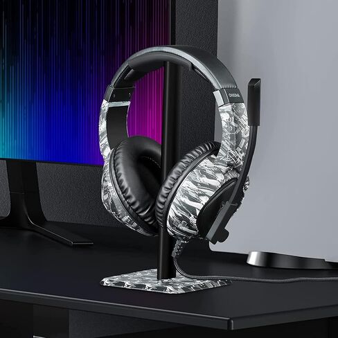 FEIYING Headphone Stand Headset Stand, Headphones Holder, Aluminum Support & Protective Headrest Gaming Headset Holder Hanger Hook Stands Accessories for Desk in Saudi Arabia