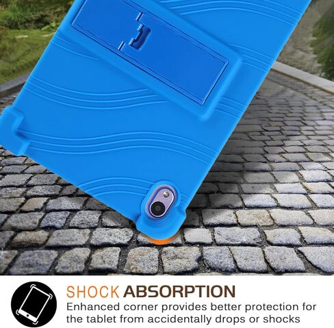 ATOOZ Kids Case for Walmart Onn 7 Inch Tablet 2024 (Model:100135924),Soft Silicone Onn 7" Gen 4 Case with Stand Onn 7 Inch Tablet Case (Blue) in Saudi Arabia