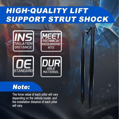 Electric Rear Tailgate Power Lift Support Shock Strut for 2015-2021 NX200t NX300h 2.0L 2.5L Replaces 6892079016 6891079016, 2-PC Set in Saudi Arabia