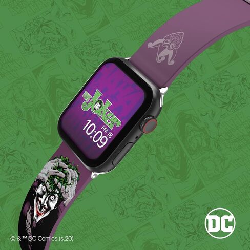 DC Comics - Smartwatch Band - Officially Licensed, Compatible with Every Size & Series of Apple Watch (watch not included) in Saudi Arabia