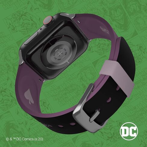 DC Comics - Smartwatch Band - Officially Licensed, Compatible with Every Size & Series of Apple Watch (watch not included) in Saudi Arabia