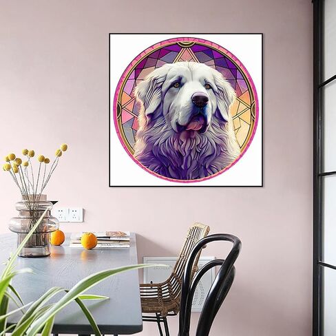 مجموعات الطلاء الماسي من Acudotr للبالغين، مجموعات فنية ماسية خماسية الأبعاد للمبتدئين، مجموعات طلاء ماسية كاملة الحفر لديكور جدار المنزل، قطة، 12 × 12 بوصة in Kuwait