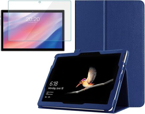Onn Tablet Pro 10.4 بوصة / 10.4 بوصة (موديل 2023) واقي شاشة وحافظة، زجاج مقسى [سهل التركيب] غطاء حماية وواقي شاشة لجهاز Onn 10.4 بوصة / 10.4 بوصة Tablet Pro (أزرق) in Saudi Arabia
