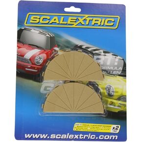 Scalextric C8228 حدود نصف القطر الخارجي تان - 45 درجة، كبير