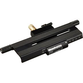 Manfrotto 454 Micrometric Positioning Sliding Plate - Replaces 3419 -Black