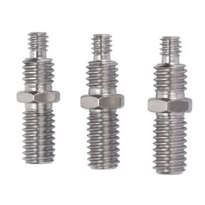 KIMISS 3Pcs 3/8 to 1/4in Male Threaded Screw Adapter Camera Tripod Mount Double Sided Standard Mounting Camera Screw Adapter Thread Camera Tripod Conversion Tripod Screw for Tripod PTZ