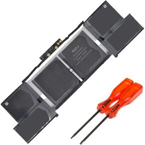 A1953 Laptop Battery for MacBook Pro 15-inch A1990 Mid 2018 2019 EMC 3215 3359 BTO/CTO MR942LL/A MR972LL/A MR932LL/A MR962LL/A MV902LL/A MV912LL/A MV922LL/A MV932LL/A MV942LL/A MV952LL/A 11.4V 83.6Wh