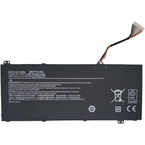 Batterymarket New AC14A8L Replacement Battery Compatible with Acer V15 Nitro Aspire VN7-571 VN7-591 VN7-571G VN7-791G VN7-791 Series 11.4V 52.5Wh