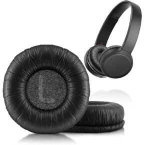 Replacement Ear Pads Cushions Compatible with Sony WH-CH510 Wireless Headphones Earmuffs (White)