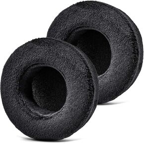 Replacement Earpads for Hesh Wired & Hesh 2 Wireless Headphones by TRANSTEK I Thicker Memory Foam and Deeper Inner Hole (Velour)