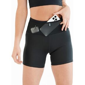 FlipBelt Women's Air Comp Shorts 5 Inch - Black - M