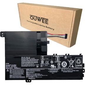 L14L2P21 Laptop Battery Compatible with Lenovo IdeaPad 320S-14IKB 320S-15ABR 320S-15AST 320S-15IKB 320S-15ISK 520S-14IKB Series L14M2P21 5B10M49822 5B10M49823 5B10M49825 7.4V 30Wh Shape-A