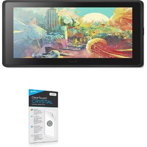 BoxWave Screen Protector Compatible with Wacom Cintiq 22 (DTK2260K0A) - ClearTouch Crystal (2-Pack), HD Film Skin - Shields from Scratches for Wacom Cintiq 22 (DTK2260K0A)