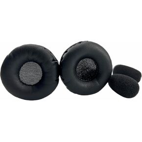 Replacement Ear Pads Cushions Compatible with Jabra PRO 9400BS PRO 9400 PRO 9450 PRO 9460 PRO 9465 PRO 9470 Mono Wireless Headset Covers-Protein Leather