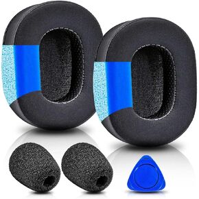 TRANSTEK Cooling Gel Ear Pads Compatible with BlackShark V2 Pro and V2 Wireless Headset I Cooling Gel Memory Foam Replacement Ear Cushions